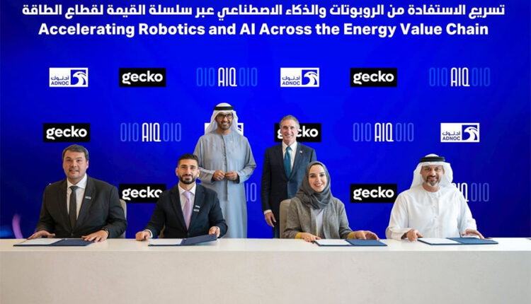 ADNOC, Gecko Robotics Sign Three Deals To Accelerate AI, Robotics, Skills Training