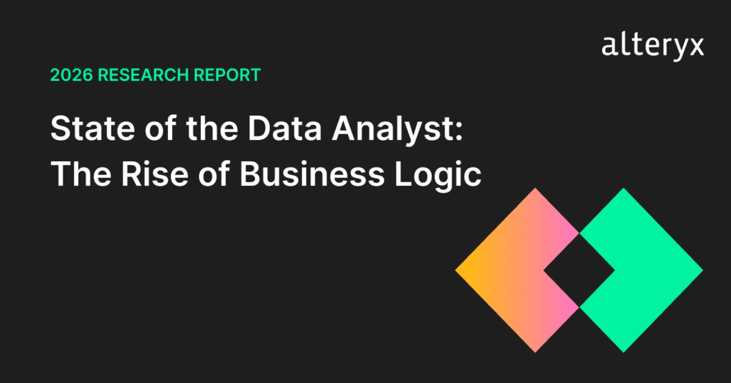 65% Of Analysts Say AI Works Best When The Logic Is Managed At The Business Level, Alteryx Research Finds