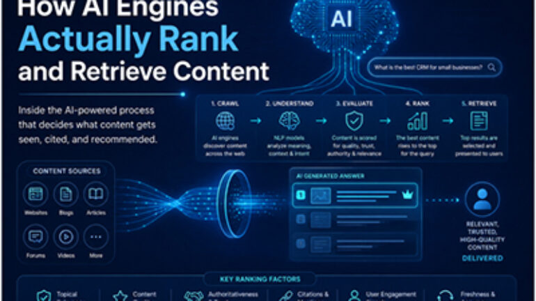 How AI Engines Actually Rank And Retrieve Content